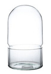 Szklane terrarium W-608+W-609 H:25cm D:14cm Bez dziury