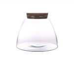 Szklane terrarium W-614+ korek H:19cm D:25,5cm