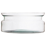 Szklana misa dekoracyjna VICTORIA H:8cm D:16cm