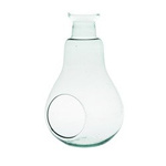Szklane terrarium W-468+boczny otwór H:30cm D:19cm