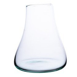 Szkło lane formowane ręcznie 15-18cm płaskie dno